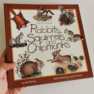 Take Along Guide Rabbits, Squirrels & Chipmunks Book, Fun with Nature Kids book